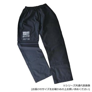 ミツウマ　ギャレックレインウェア パンツ No.8600  クロ  LL