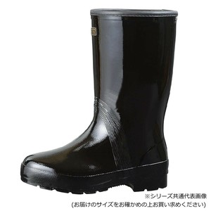 ミツウマ　長靴　エース軽半長タフ  クロ  24.0