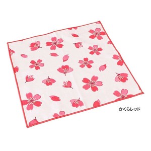 BILANC(ビランク) タオルはんかち さくら RD/レッド No.063