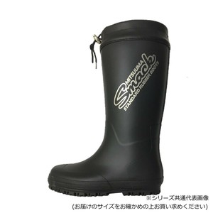 ミツウマ　レインシューズ　スマックNo.1050  クロ  XL