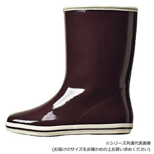 ミツウマ　レインシューズ　マリエット  レーズン  23.0