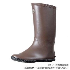 ミツウマ　レインシューズ　ベールノースNo.3  ブラウン  25.0