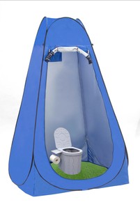 防災士が監修した ワンタッチ式ルームテント＆折りたたみトイレセットDX