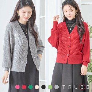 2025年新商品 罩衫 V领 L尺寸 开衫