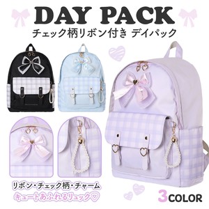 Backpack Check Pattern Polyester Check [2025 NEW]