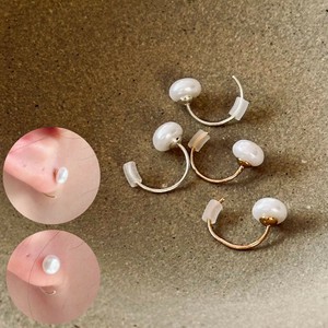 ピアス 華奢 淡水パール レディース シルバー ゴールド アクセサリー モチーフ カジュアル おしゃれ