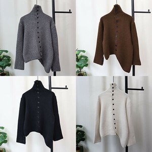 毛衣/针织衫 针织罩衫 新商品 毛衣 高领