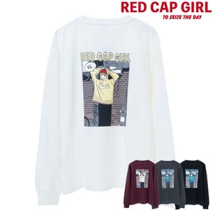RED CAP GIRL T-shirt Back Print