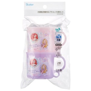 杯子/保温杯 抗菌加工 洗碗机对应 Skater Disney迪士尼 2个每组