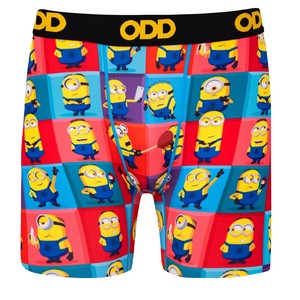 【ODD SOX（オッド ソックス）】メンズ ボクサー ブリーフ MINIONS OS-BRI-M-XU10101MBB