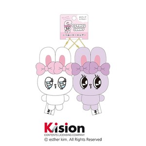 ■2025AW　先行予約■　エスターバニー　ニコぬいキーホルダー　クリームバニー＆ラベンダーバニー