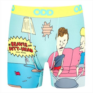 【ODD SOX（オッド ソックス）】メンズ ボクサー ブリーフ BEAVIS ＆ BUTTHEAD OS-BRI-M-XU35420MBB