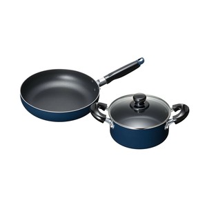 スティージーII IH対応両手鍋18cm&フライパン24cm MB-2378 1034316