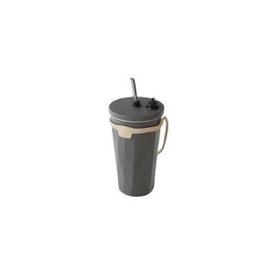 トート ストロー付2wayタンブラー570ml(チャコール) RH-1761 1034569