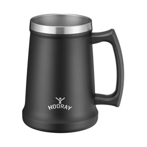 フーレイ ジョッキタンブラー480ml(ブラック) ME-7503 1034492
