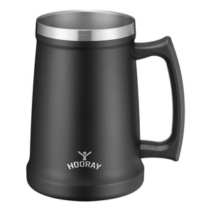 フーレイ ジョッキタンブラー700ml(ブラック) ME-7505 1034494