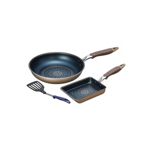 ブラナーノII IH対応玉子焼13×18cm&フライパン26cm(ツール付) MB-2395 1034367