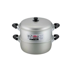 楽々小町 アルマイト加工二段蒸し器30cm RR-4070 1020794