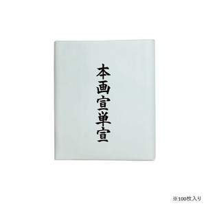 漢字用画仙紙 100枚 本画宣単宣・AC701-2