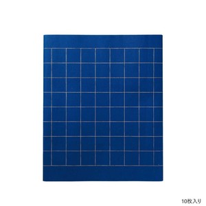 写経用紙 写経用 藍紙 半切 10枚入 AK36-2