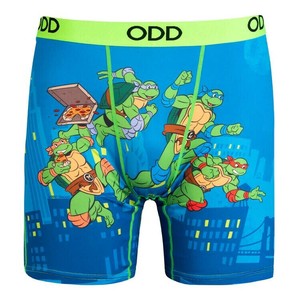 【ODD SOX（オッド ソックス）】メンズ ボクサー ブリーフ TMNT CITY JUMP OS-BRI-M-XU10156MBB
