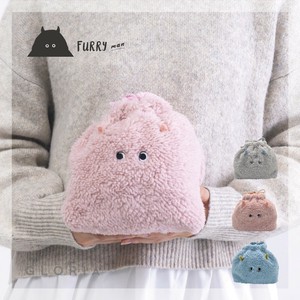 【2025秋冬新作9月入荷】【予約販売】Furry巾着　もこもこ　雑貨　モンスター　キャラクター　かわいい