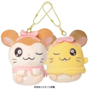 ■2025AW　先行予約■　とっとこハム太郎　ニコぬいキーホルダー　マフラーちゃん＆ちび丸ちゃん