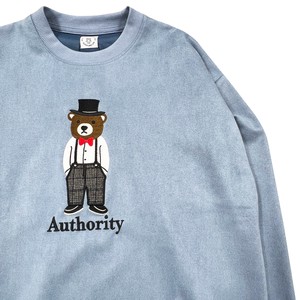 【予約販売】クマ柄ポンチスウェード(11月納品)【2026年冬春新作商品】