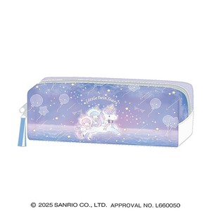 ■2025AW　先行予約■　Little Twin Stars　シングルボックスペンケース　トワイライトユニコーン