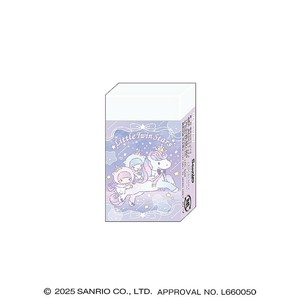 ■2025AW　先行予約■　Little Twin Stars　まとまるくん消しゴム　トワイライトユニコーン