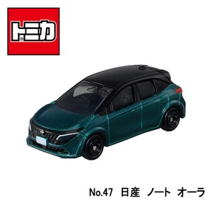 【トミカ】『No.47　日産　ノート　オーラ』　〜トミカミニカー　箱入り 〜