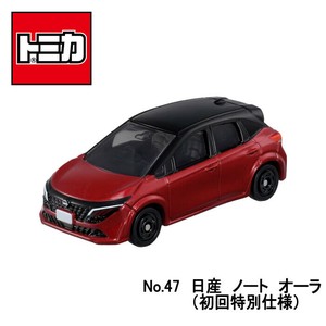 【トミカ】『No.47　日産　ノート　オーラ（初回特別仕様）』　〜トミカミニカー　箱入り 〜