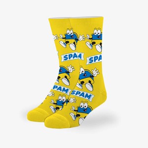 【ODD SOX（オッド ソックス）】クルー ソックス KIDS I'M FEELING SPAM