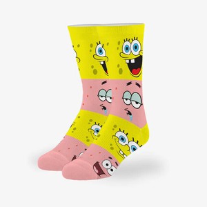 【ODD SOX（オッド ソックス）】クルー ソックス KIDS SPONGEBOB & PATRICK