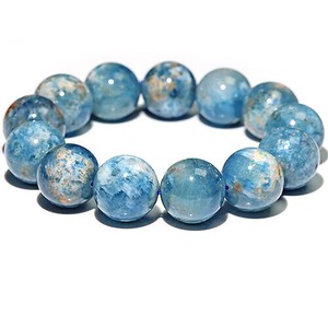 天然海蓝宝石/珊瑚手链 森林 能量石 天然石 手链 18mm