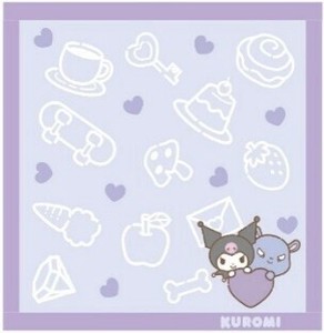 迷你毛巾 迷你毛巾 Kuromi酷洛米 爱心