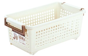 ハンディーバスケット（スリム）キャスター付　収納用品