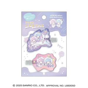 ■2025AW　先行予約■　Little Twin Stars　アクリルヘアクリップ　トワイライトユニコーン