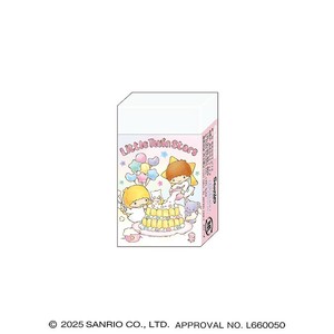 ■2025AW　先行予約■　Little Twin Stars　まとまるくん消しゴム　オーロラレトロ