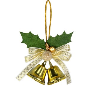 クリスマスミニベル  ゴールド　クリスマスツリー｜ツリー｜雑貨｜オーナメント｜装飾