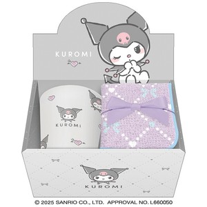 ■2025AW　先行予約■　サンリオキャラクターズ　タオル付きマグカップ　クロミ/シンプリーモード