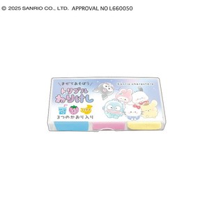 ■2025AW　先行予約■　サンリオキャラクターズ　トリプルねりけし　まるもっち