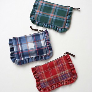 Pre-order Pouch Ladies fashion Check