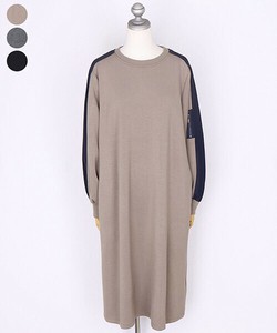 Casual Dress Bicolor A-Line Switching [2025 NEW]