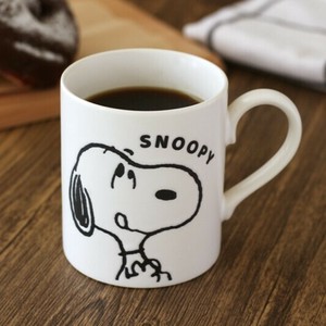 〈アウトレット〉PEANUTS　ONE’S　スヌーピー撥水マグ（ホワイト）　1個