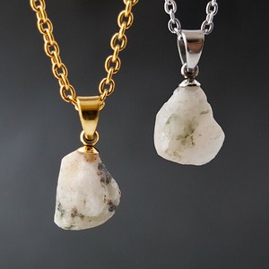 Gemstone Pendant Top Stainless Steel Pendant Made in Japan