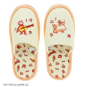おさるのジョージ シンギングジョージ スリッパ ルームシューズ