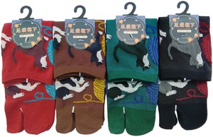 【秋冬新作】婦人猫と毛糸玉足袋ロークルー