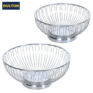 ■2025AW　先行予約■　Stainless tabletop basket　Round