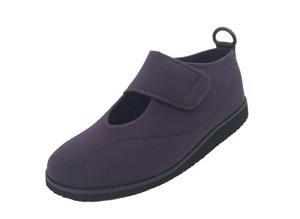 すたこらさんソフト　07　パープル　左 24.0-24.5cm 【介護ケアシューズ 靴 履物】